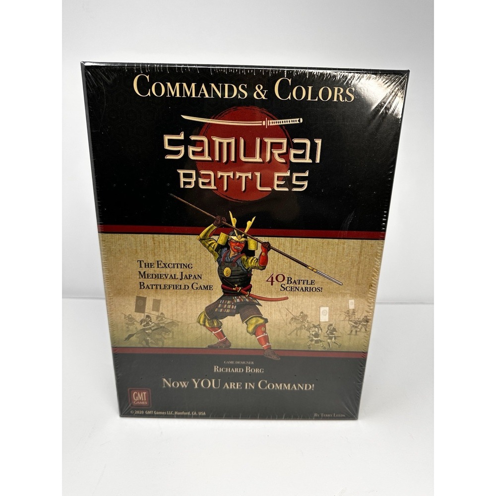 GMT Games Commands & Colors Samurai Battles New SEALED